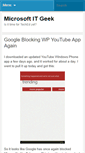 Mobile Screenshot of msitgeek.com